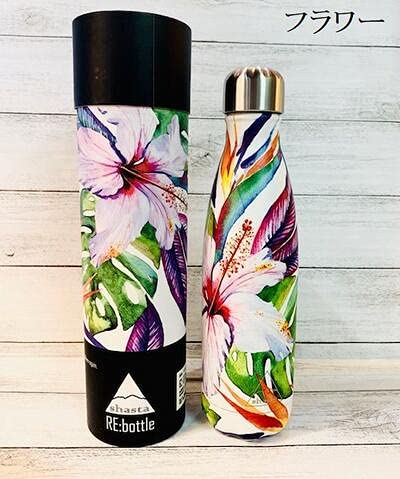 Amazon | 【フラワー柄】ハワイアン 耐熱ボトル ステンレス保冷・保温